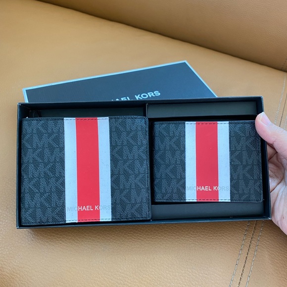 Michael Kors Men Gift 3in1 Wallet Box Set - Picture 1 of 6
